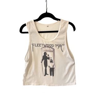 Fleetwood Mac Cropped Tank Top